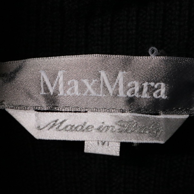 Max Mara(マックスマーラ)のマックスマーラ セーター サイズM 黒×白 レディースのトップス(ニット/セーター)の商品写真