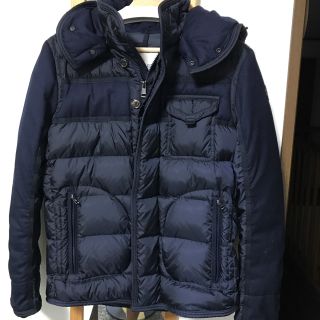 モンクレール(MONCLER)のモンクレール ライアン　ネイビー　ダウンジャケット　美品(ダウンジャケット)