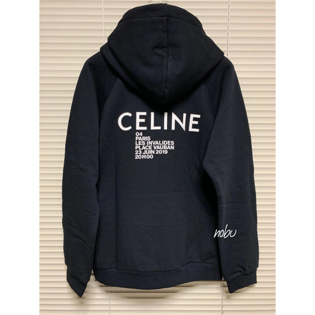 celine(セリーヌ)の新品【 CELINE 】インビテーションプリント フーディー XL パーカー メンズのトップス(パーカー)の商品写真