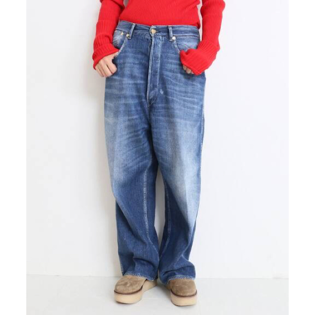 レディース美品GOLDEN GOOSE BF cut off denim