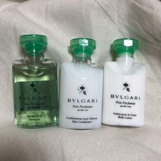 ブルガリ(BVLGARI)のBVLGARI  アメニティセット(シャンプー)