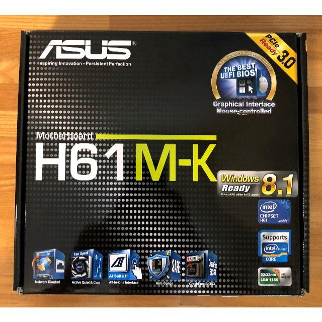 ASUS H61M-K デスクトップPC用マザーボード