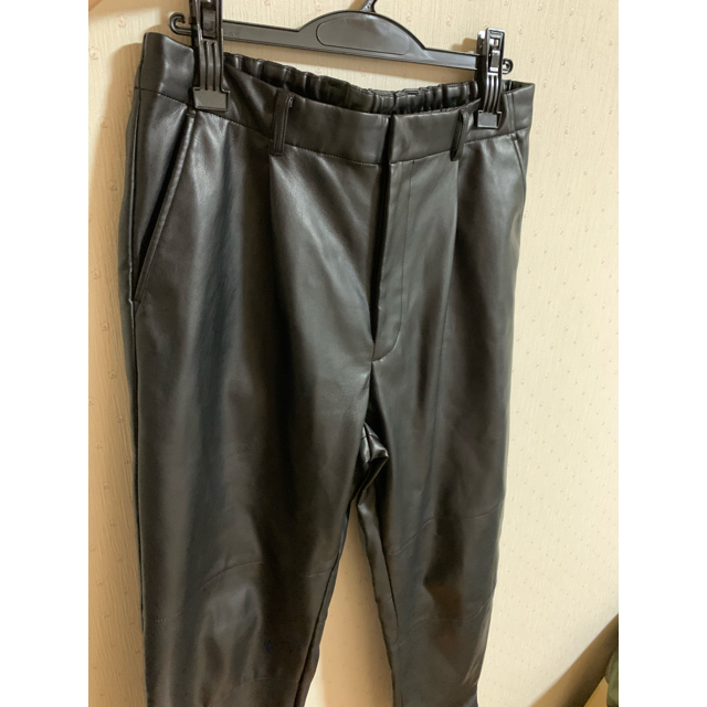 stein FAKE LEATHER TROUSERS mサイズ - スラックス
