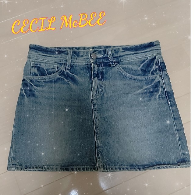 CECIL McBEE(セシルマクビー)の☆CECIL McBEE デニムスカート☆ レディースのスカート(ミニスカート)の商品写真