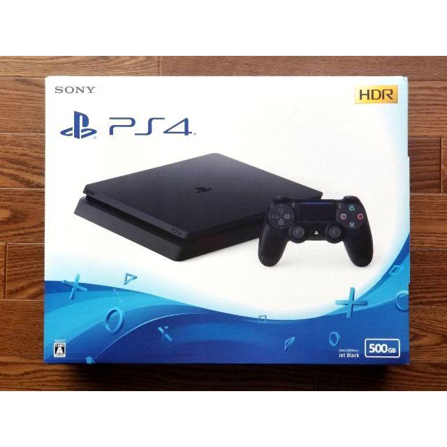 新品 PS4 500GB ジェットブラック CUH-2200A - 家庭用ゲーム機本体