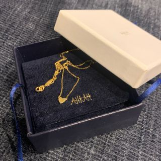 アーカー(AHKAH)の最終値下げ‼️美品❤️秋冬活躍❤️アーカー定番❤️18金ネックレス(ネックレス)