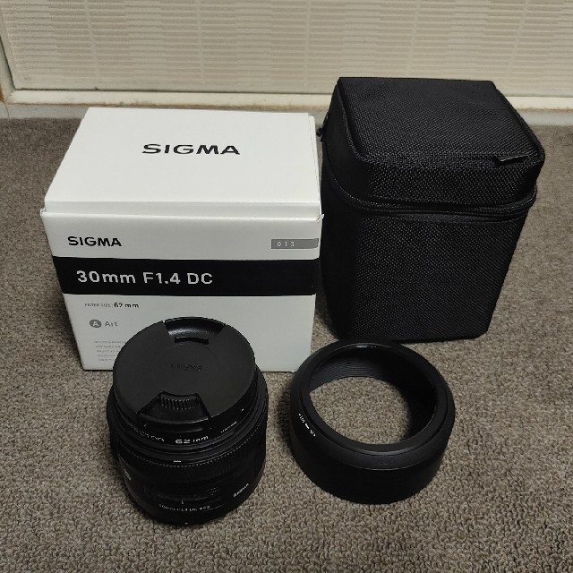 sigma 30mm f1.4 DC Art（pentax用）