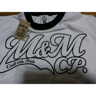 M&M - M＆M PRINT RINGER S/S TEE 白×黒 Sサイズ キムタク私物の通販 ...