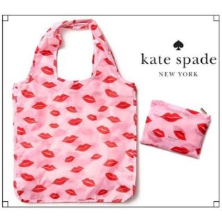 ケイトスペードニューヨーク(kate spade new york)のkate spade ケイトスペード リップ　エコバッグ　トートバッグ(トートバッグ)