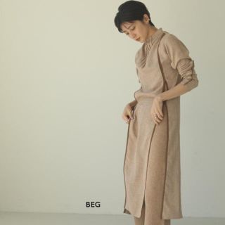 トゥデイフル(TODAYFUL)のtodayful  Bottleneck Slit Dress(ロングワンピース/マキシワンピース)