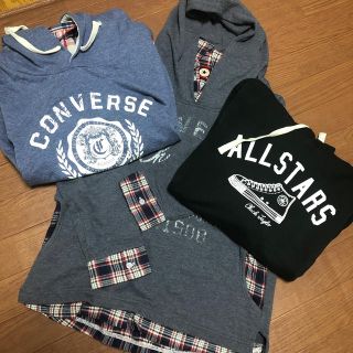 コンバース(CONVERSE)のらいちゃン様　専用　コンバース まとめて(パーカー)