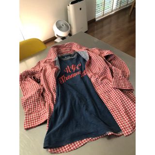 ギャップキッズ(GAP Kids)の★ギャップ★GAP kids ★150★ギンガムチェック★Tシャツとセット★(ブラウス)