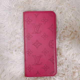 LOUIS VUITTON マヒナ　ピンク　スマホケース　iPhone7 ケース