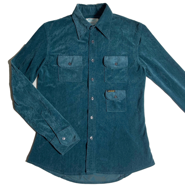 made in italy "diesel" velours shirt