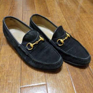 グッチ(Gucci)のグッチ スゥェード ローファー(ドレス/ビジネス)