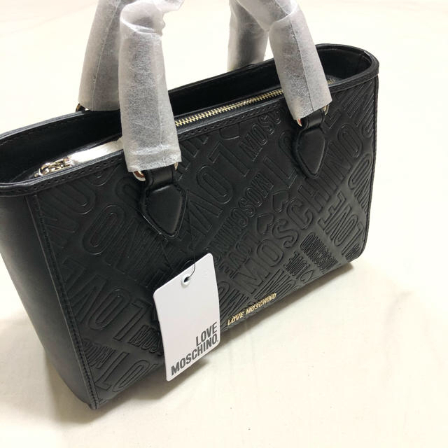 新品　LOVE MOSCHINO ラブモスキーノ　2way ハンド ショルダーカラー黒ブラック系