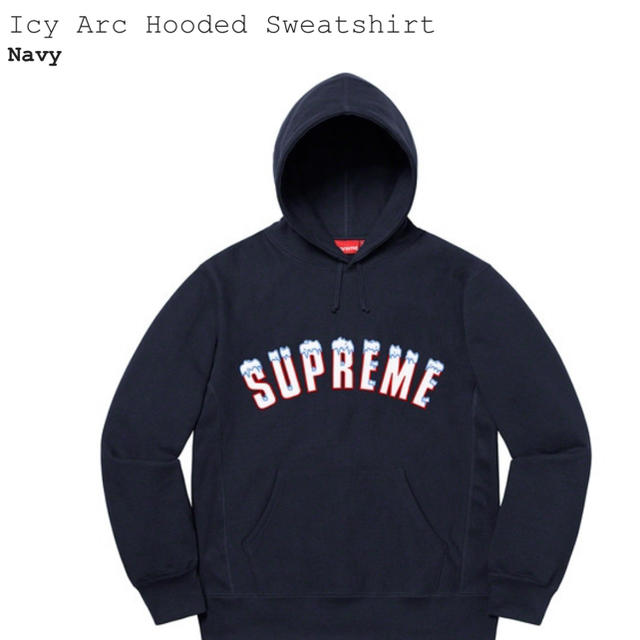supreme ice arc hooded sweatshirt