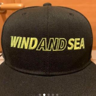 シー(SEA)のwind and sea キャップ(キャップ)