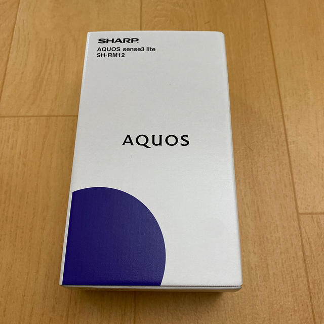 シャープ　AQUOS sense3 lite SH-RM12 black