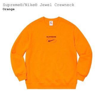 シュプリーム(Supreme)の【新品未使用】Supreme NIKE jewel crewneck スウェット(スウェット)