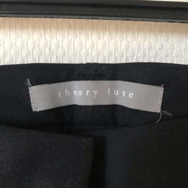 Theory luxe(セオリーリュクス)のセオリーリュクス　黒パンツ レディースのパンツ(その他)の商品写真