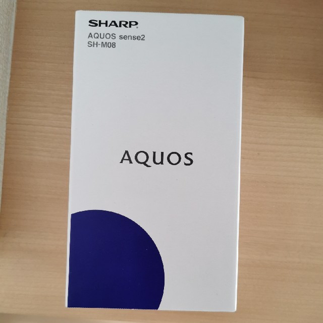 SHARP AQUOS sense2 SH-M08 アーバンブルー＋未使用ケース