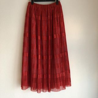 タグはござ MUVEIL WORKのプリーツスカートの通販 by Gisel's shop