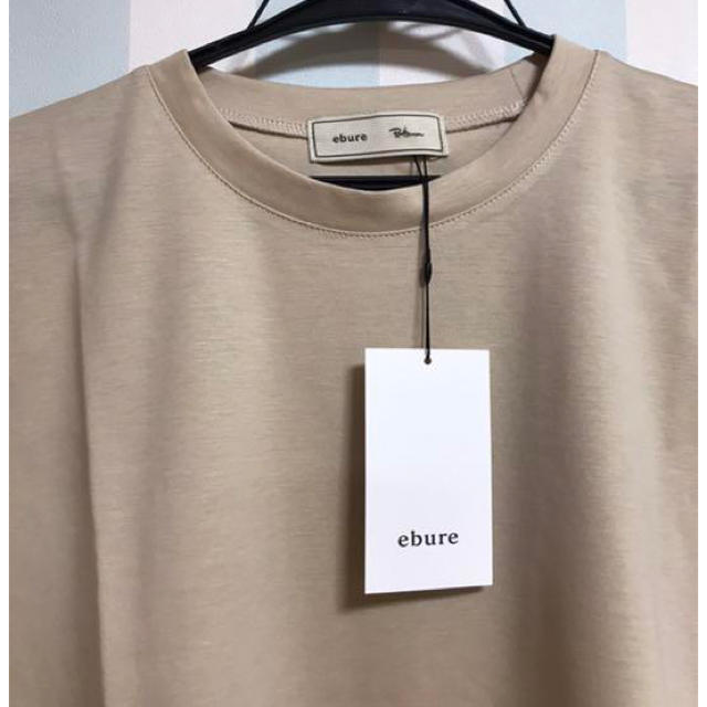 週末売切！！Ron Herman別注 ebure 新品未使用 ベージュ Tシャツ