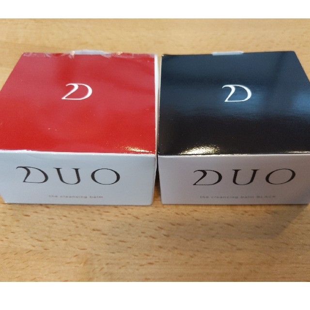 DUO クレンジングバーム　エイジングケア90g＆ブラック90g