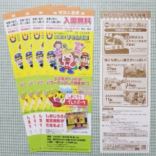 みぃ様 専用出品 おもちゃ王国 軽井沢 入園券×5枚(遊園地/テーマパーク)