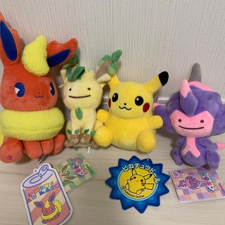 ポケモン(ポケモン)のポケモンぬいぐるみセット②(キャラクターグッズ)