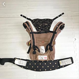 アップリカ(Aprica)のGRACO グレコ　ルーポップゼロ  CTS  ブラウンドット(抱っこひも/おんぶひも)