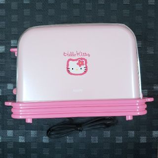 ハローキティ(ハローキティ)のHELLO KITTY　ポップアップトースター⭐　未使用品　サンリオ　ピンク(調理機器)