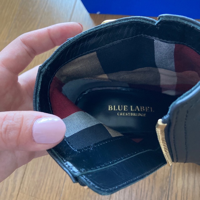 BURBERRY BLUE LABEL(バーバリーブルーレーベル)のブルーレーベルクレストブリッジ　ショートブーツ レディースの靴/シューズ(ブーツ)の商品写真