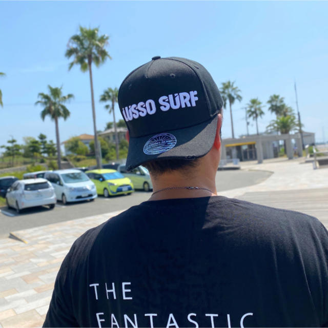 STANDARD CALIFORNIA(スタンダードカリフォルニア)のストリート系☆LUSSO SURF 3D刺繍　ロゴキャップ　帽子　ベイフロー メンズの帽子(キャップ)の商品写真
