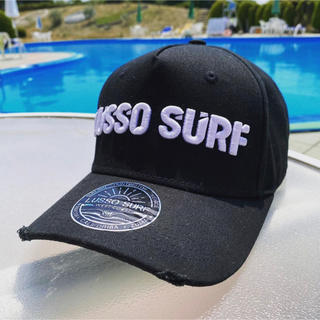 スタンダードカリフォルニア(STANDARD CALIFORNIA)のストリート系☆LUSSO SURF 3D刺繍　ロゴキャップ　帽子　ベイフロー(キャップ)
