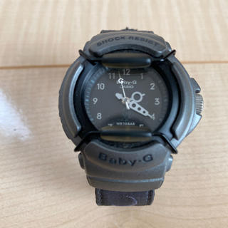 カシオ(CASIO)のCASIO Baby-G 腕時計　黒に近いグレーがシックなBaby-G(腕時計)