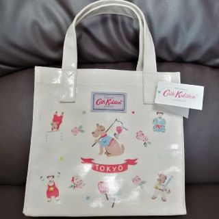 キャスキッドソン(Cath Kidston)の【新品未使用】キャスキッドソン バッグ スポーティドッグス 犬柄(ハンドバッグ)