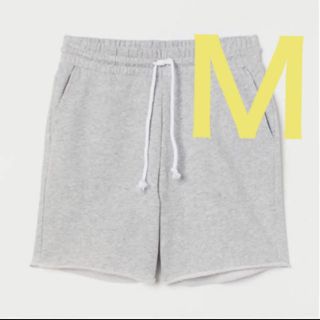 エイチアンドエム(H&M)の◆完売◆人気◆H&M ショートパンツ　切りっぱなし　Mサイズ　グレー(ショートパンツ)