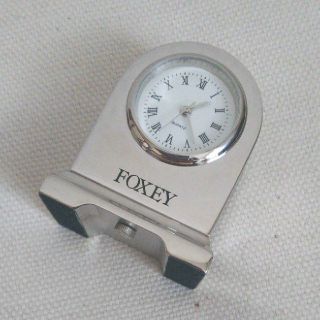 フォクシー(FOXEY)のFOXEY ノベルティ 小さな置時計(置時計)