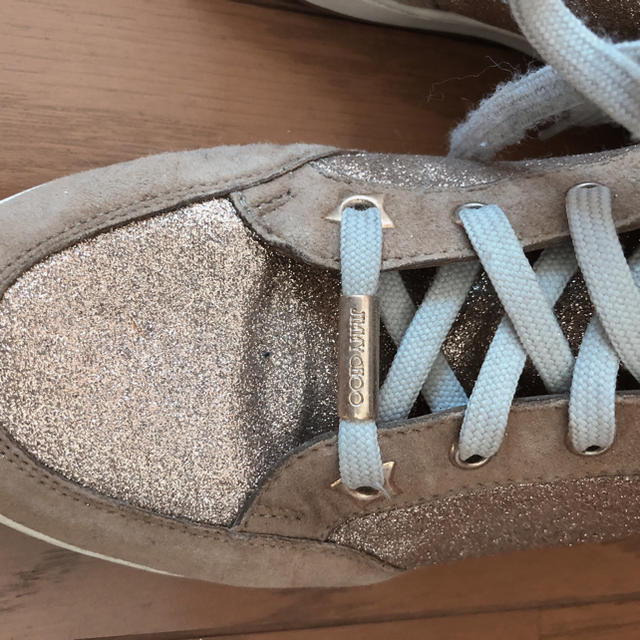 JIMMY CHOO 期間限定値下げ!正規品 ジミーチュウ ハイカット ラメ