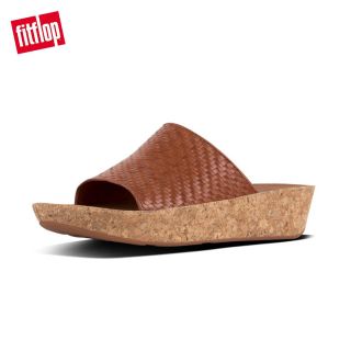 フィットフロップ(fitflop)のフィットフロップ／ブラウンコルクソールサンダル(サンダル)