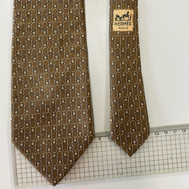 Hermes(エルメス)のHermès Silk Neck tie エルメス ネクタイ シルク フランス製 メンズのファッション小物(ネクタイ)の商品写真