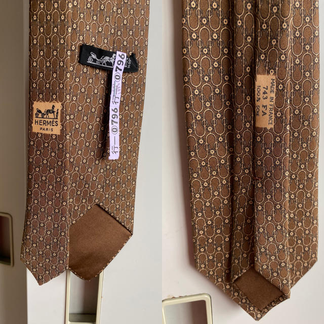 Hermes(エルメス)のHermès Silk Neck tie エルメス ネクタイ シルク フランス製 メンズのファッション小物(ネクタイ)の商品写真