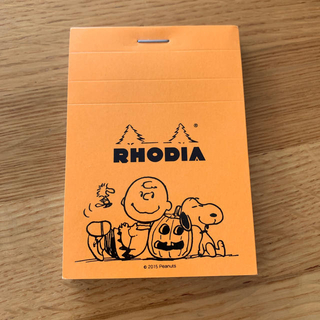 ピーナッツ(PEANUTS)のスヌーピー　ハロウィン　RHODIA ロディア　メモ帳(ノート/メモ帳/ふせん)