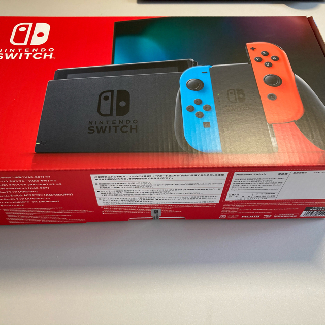 Nintendo Switch本体  Joy-Con L/Rネオン 1年保証付エンタメ/ホビー