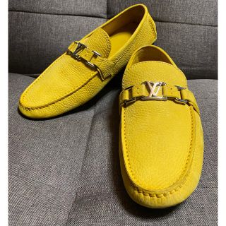 LOUIS VUITTON - ルイヴィトン レザー ドライビングシューズ 靴 サイズ