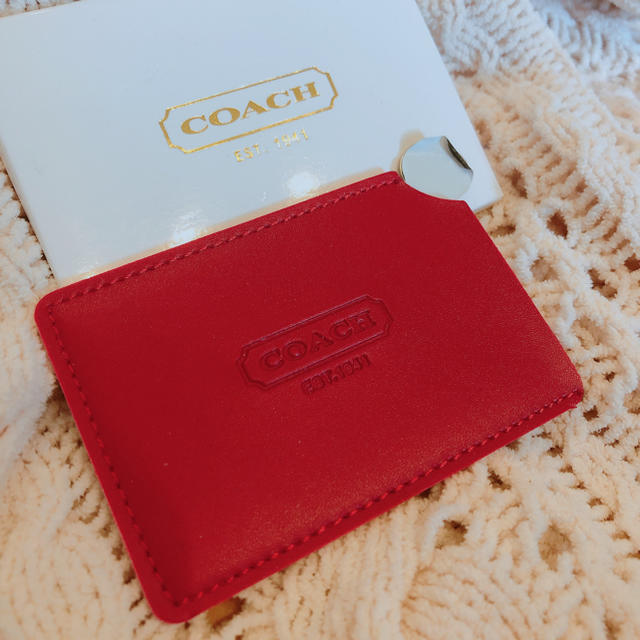 COACH(コーチ)のCOACH❤ミラーandケース レディースのファッション小物(名刺入れ/定期入れ)の商品写真