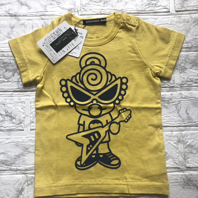 HYSTERIC MINI(ヒステリックミニ)の男の子　女の子　ヒステリックミニ　Tシャツ　80 キッズ/ベビー/マタニティのベビー服(~85cm)(Ｔシャツ)の商品写真