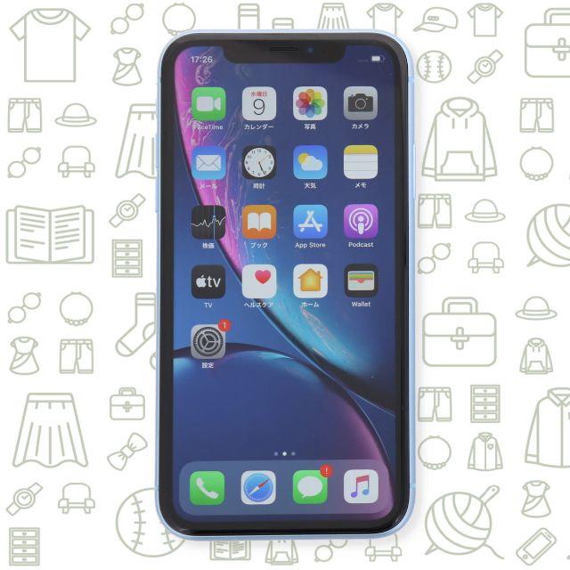 iPhone(アイフォーン)の【C】iPhoneXR/64/SIMフリー スマホ/家電/カメラのスマートフォン/携帯電話(スマートフォン本体)の商品写真